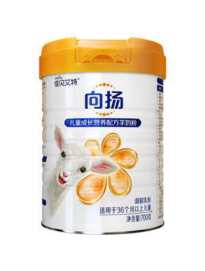 進(jìn)口佳貝艾特兒童學(xué)生成長(zhǎng)配方羊奶粉向揚(yáng)4段3-12歲以上700g