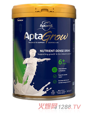 愛他美AptaGrow兒童成長(zhǎng)奶粉6+段