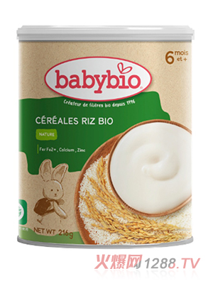 伴寶樂(lè)有機(jī)yingye大米米粉