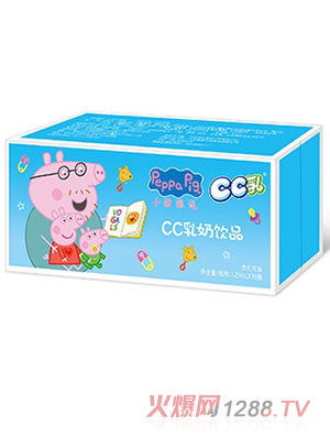 小豬佩奇CC乳奶飲品原味125mlx36瓶