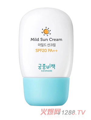 宮中秘策溫和防曬霜