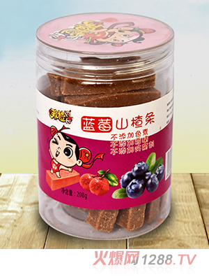 那楂藍莓山楂條208g