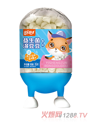 倍樂(lè)媽咪益生菌溶豆豆-小牛人罐原味