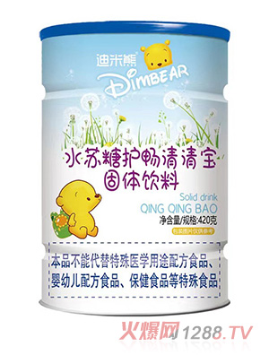 迪米熊水蘇糖護暢清清寶