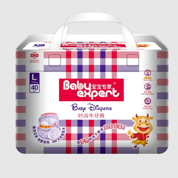 寶寶專家時(shí)尚牛仔拉拉褲L