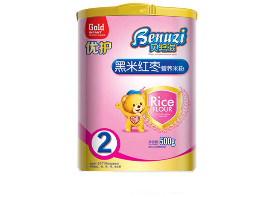 貝努滋黑米紅棗優(yōu)護(hù)營養(yǎng)米粉