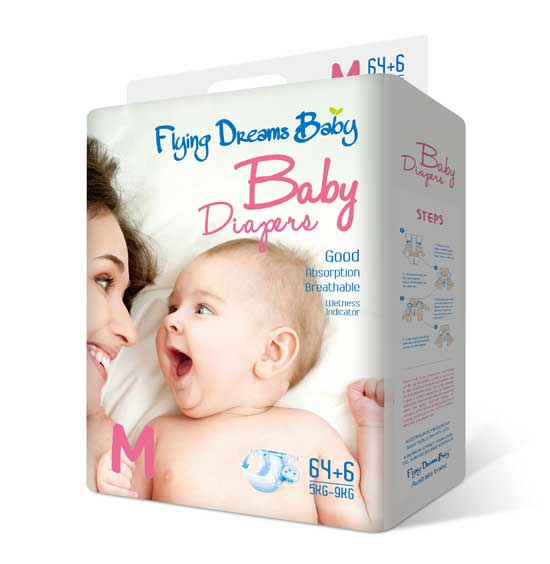 菲夢(mèng)寶紙尿褲人物圖案M碼