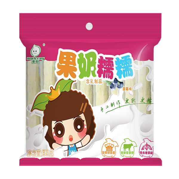 麥聰果奶糯糯藍莓味牛奶條