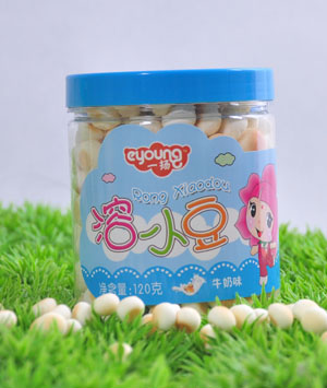 一揚牛奶味溶小豆120克