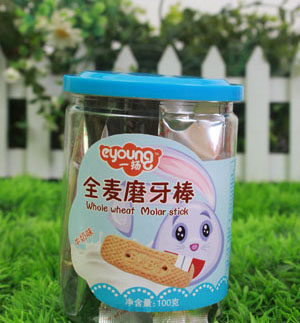 一揚(yáng)牛奶味全麥磨牙棒