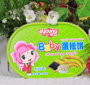 一揚(yáng)五谷味Baby蛋松餅