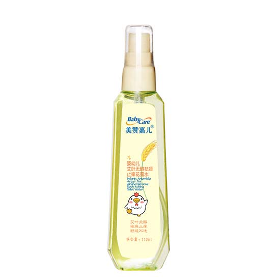 美贊嘉兒嬰幼兒艾葉無醇祛痱止癢花露水