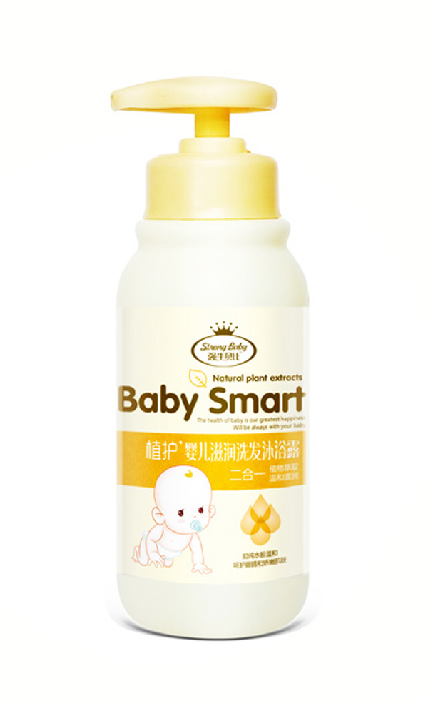 強牛貝比嬰兒滋潤洗發(fā)沐浴