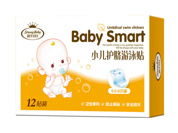 強(qiáng)牛貝比游泳貼