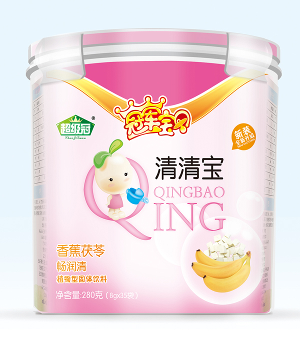 超級(jí)冠香蕉茯苓清清寶