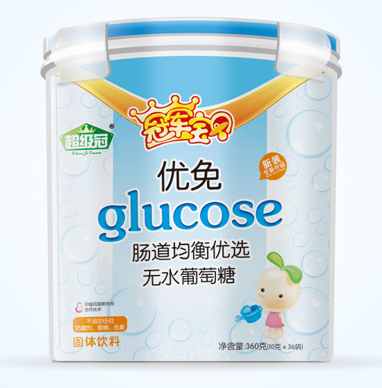 冠軍寶貝優(yōu)免(腸道均衡葡萄糖)樂(lè)扣桶