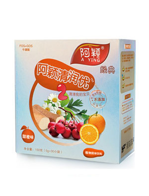 阿穎經(jīng)典清潤(rùn)優(yōu)清清寶甜橙味