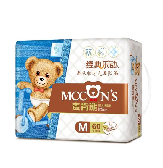 麥肯熊紙尿褲M60片