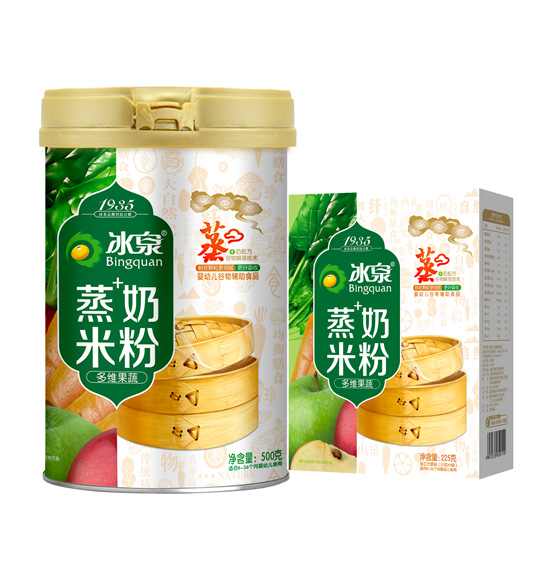 冰泉多維果蔬蒸奶米粉