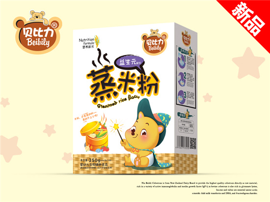貝比力益生元蒸米粉盒裝