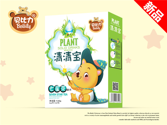 貝比力七星茶清清寶盒裝